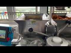 spuntino dell'alimento che fa la linea di produzione encrusting della macchina